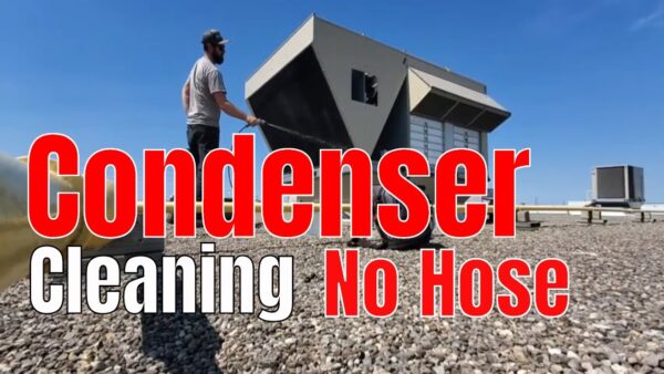 Condenser Coil Cleaning With Viper Venom Packs And The Errecom Jet Gun