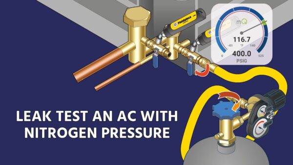 How to Leak Test an AC With Nitrogen Pressure