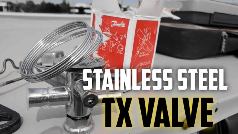Danfoss TUA Stainless Steel TXV (Thermal Expansion Valve)