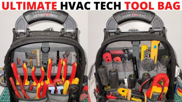 HVAC TOOLS: Ultimate HVAC Tool Bag (Best HVAC Technician Tool Bag Setup) Veto Pro Pac Tech Pac MC