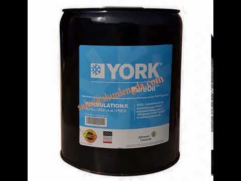 011 00533 000 York Oil K 5 Gallons 011-00533-000 York OIL, K, 5-GAL.