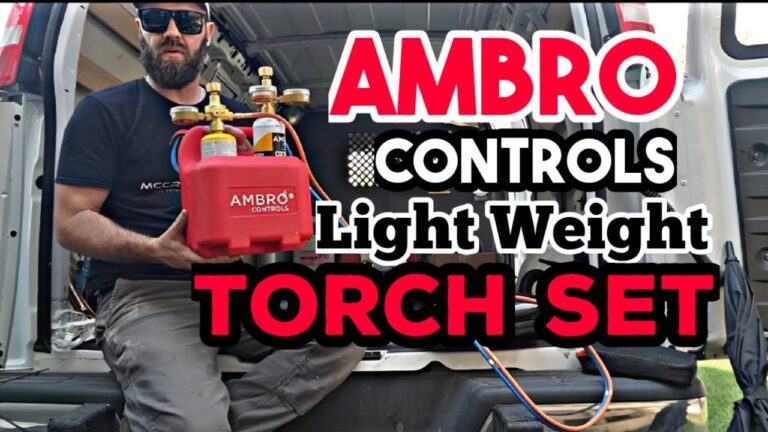 Ambro Controls OXYSET Demonstration - HVAC/R Brazing With Torches